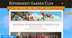 Desktop Screenshot of bittersweetgardenclub.com