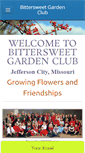 Mobile Screenshot of bittersweetgardenclub.com